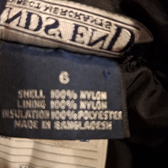 Lands' End boys size 6 black snow pants, warm EUC - Picture 4 of 7